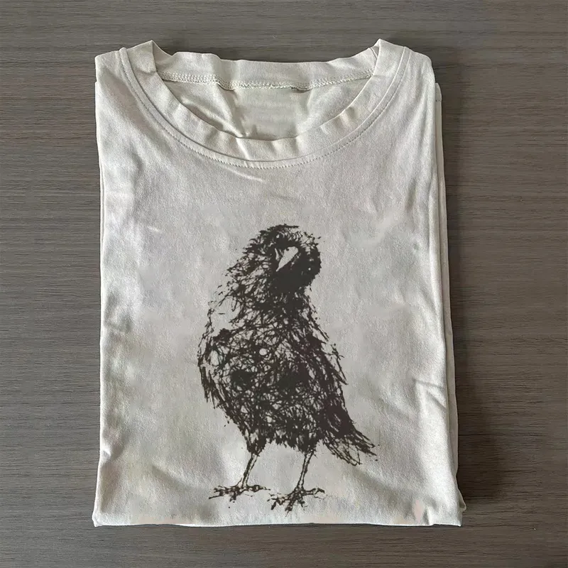 Crow Sketch T-shirt