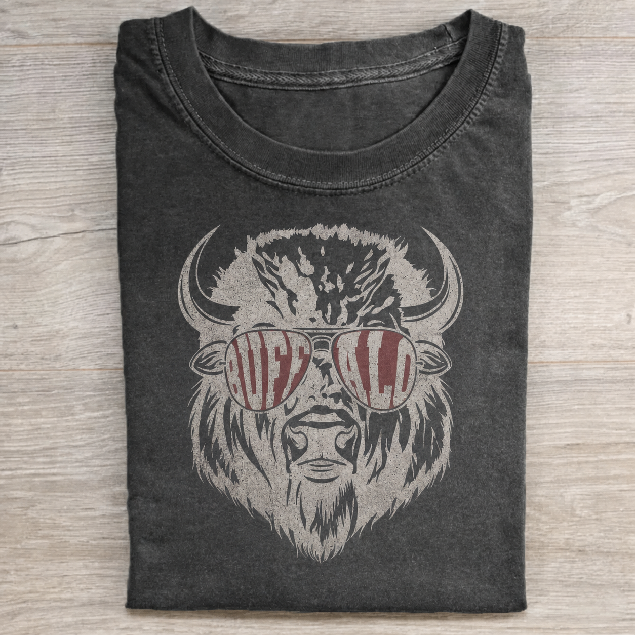 Retro Buffalo Football T-Shirt