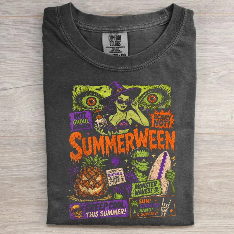 Summerween Beach Spooky T-shirt