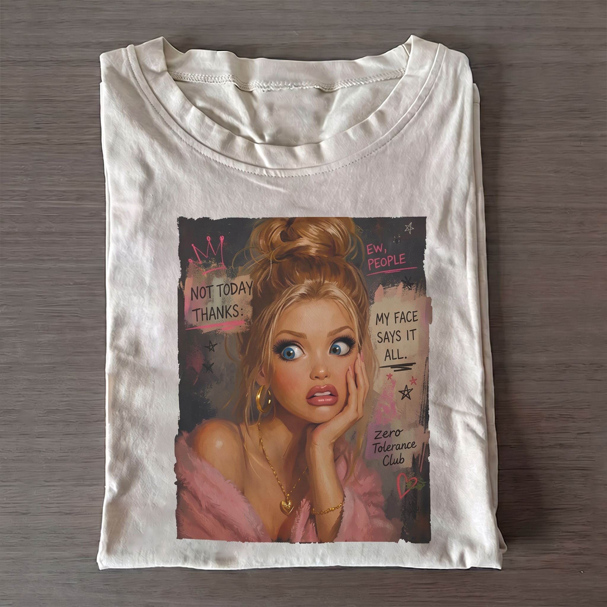 Doll Face Meme Vintage T-Shirt