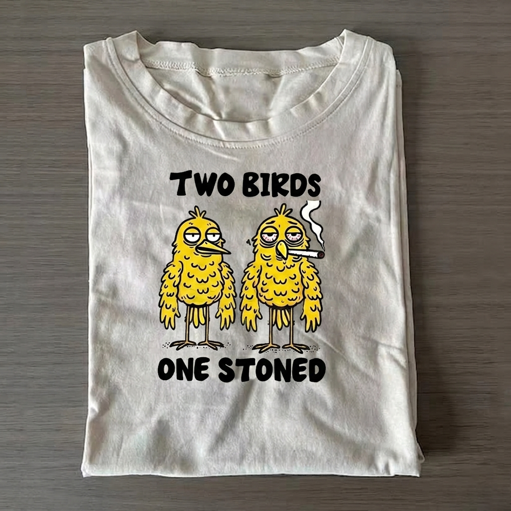 Two Birds One Stoned T-shirt
