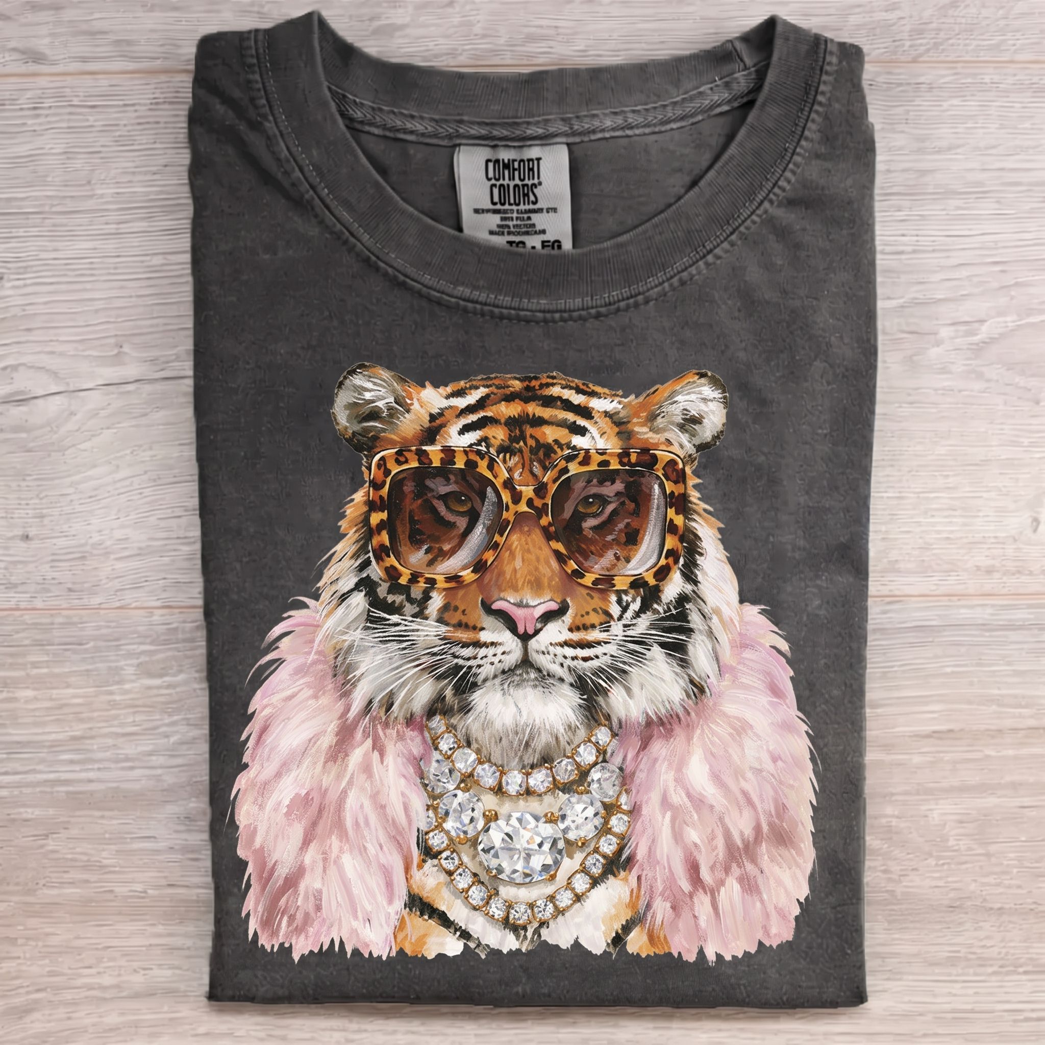 Glam Tiger T-Shirt