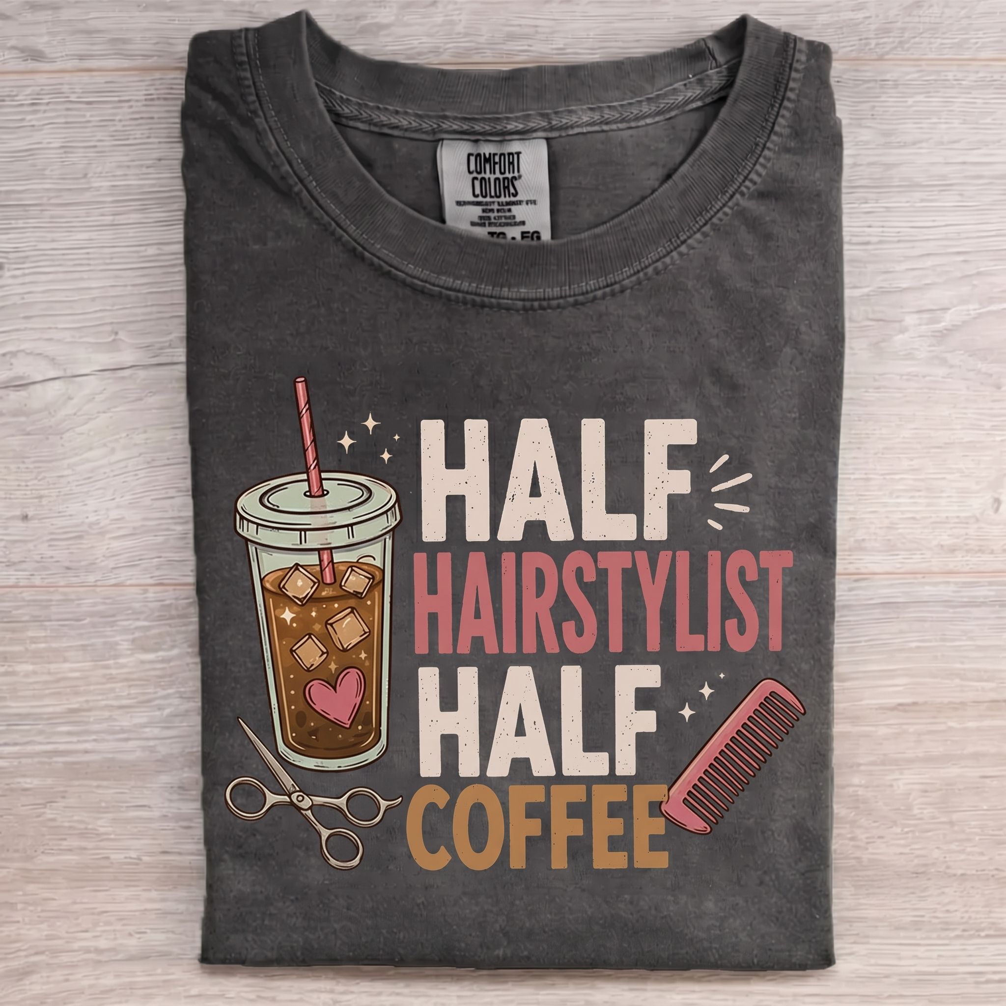 Hairstylist Coffee Lover T-Shirt