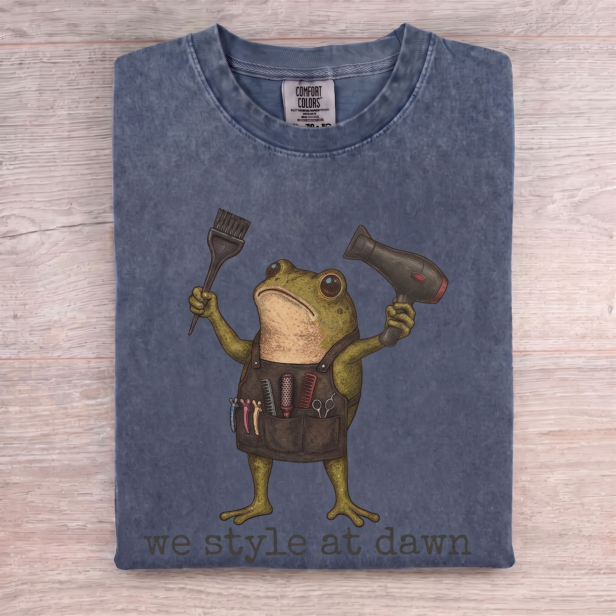 We Style At Dawn Hair Stylist T-Shirt
