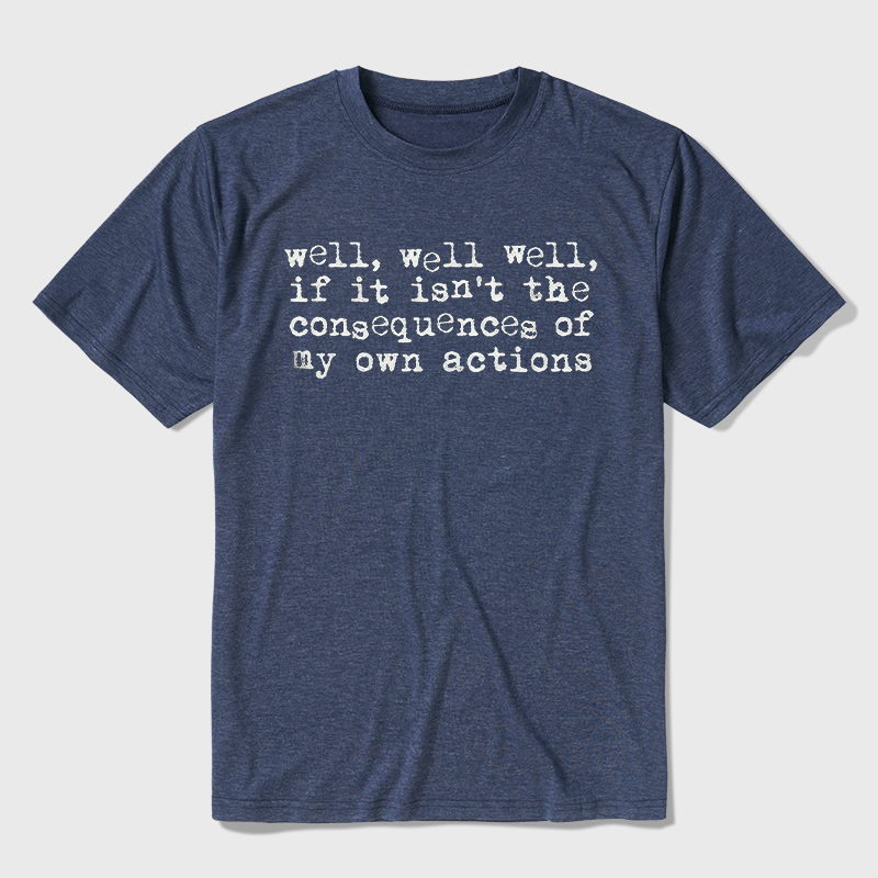 Consequences Ultra Soft Heather Tee