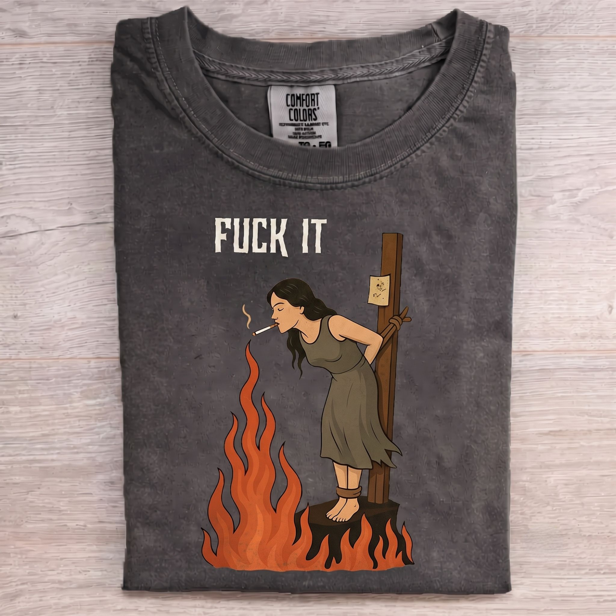 F*ck It 1970s T-Shirt