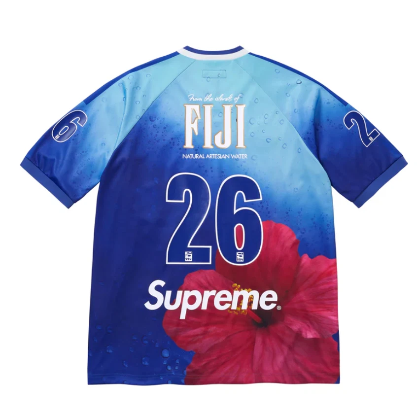 SUPREME SS26 FIJI SOCCER JERSEY