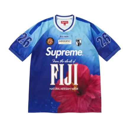 SUPREME SS26 FIJI SOCCER JERSEY