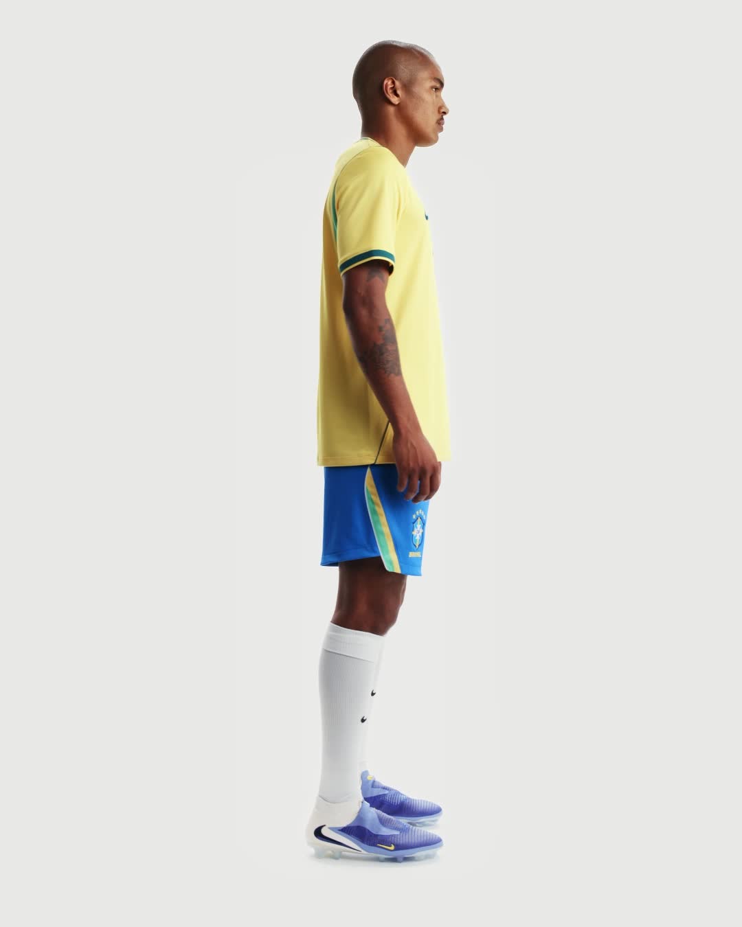 2026 Brazil national team home stadium fan edition quick-drying football shorts
