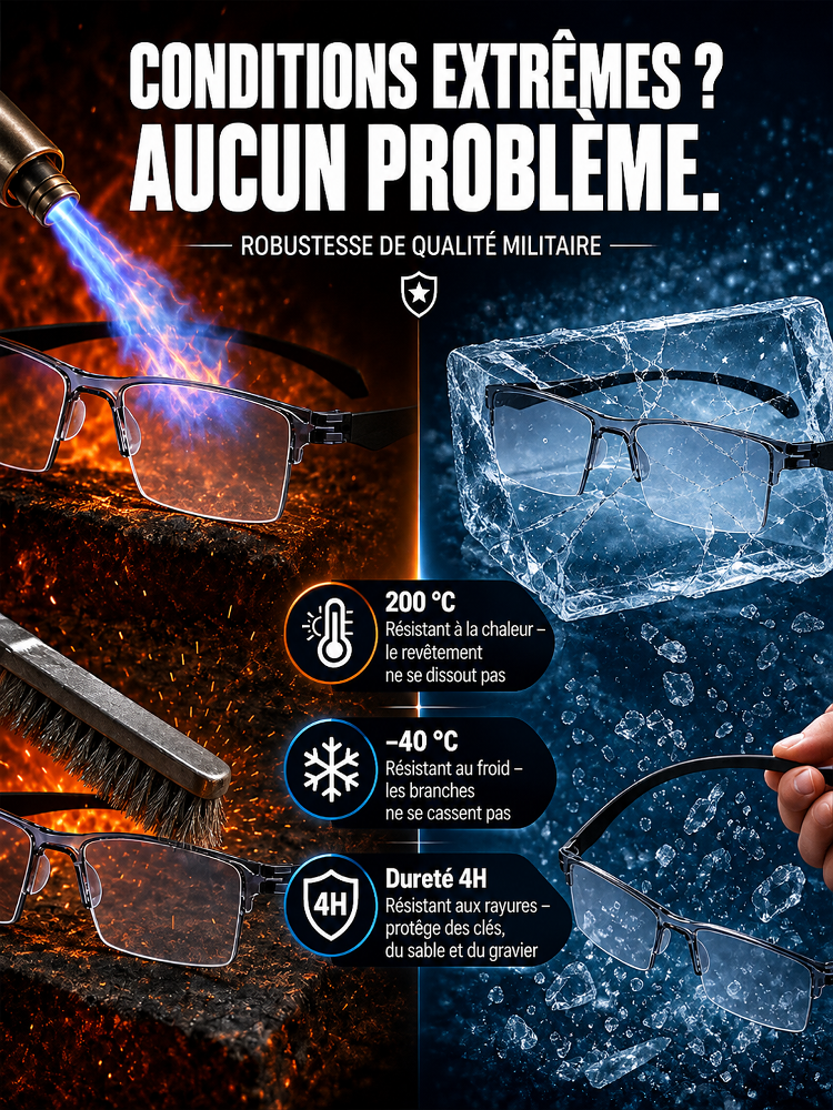 Lunettes de lecture sans monture SL, ultra-légères, anti-lumière bleue, à réglage automatique