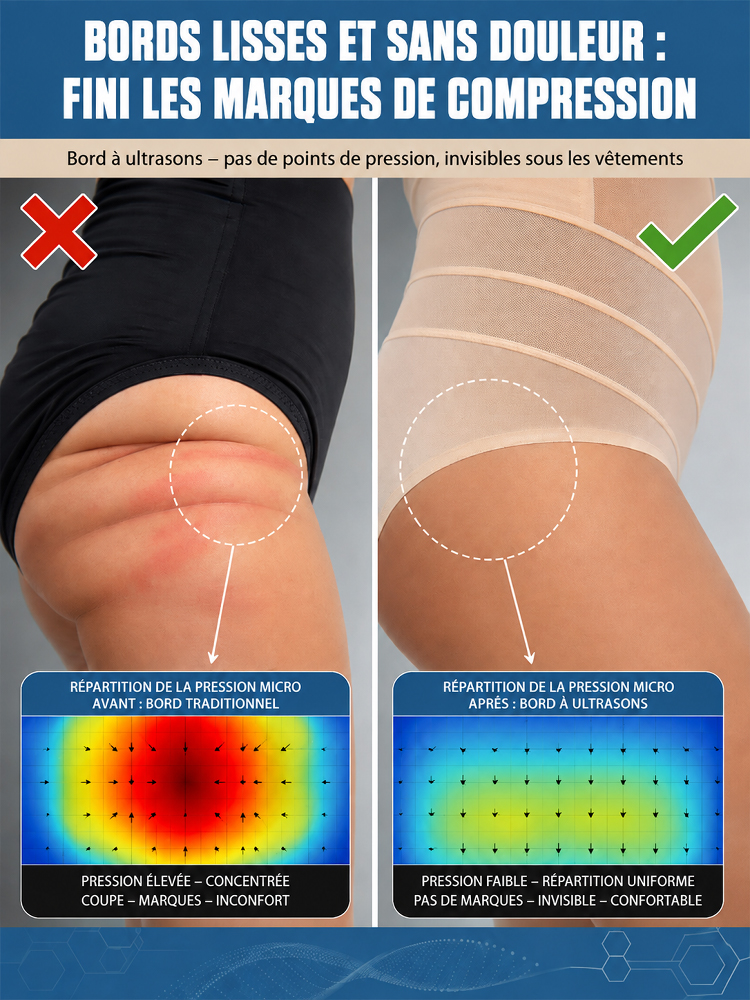 Culotte gainante en dentelle sculptante et amincissante
