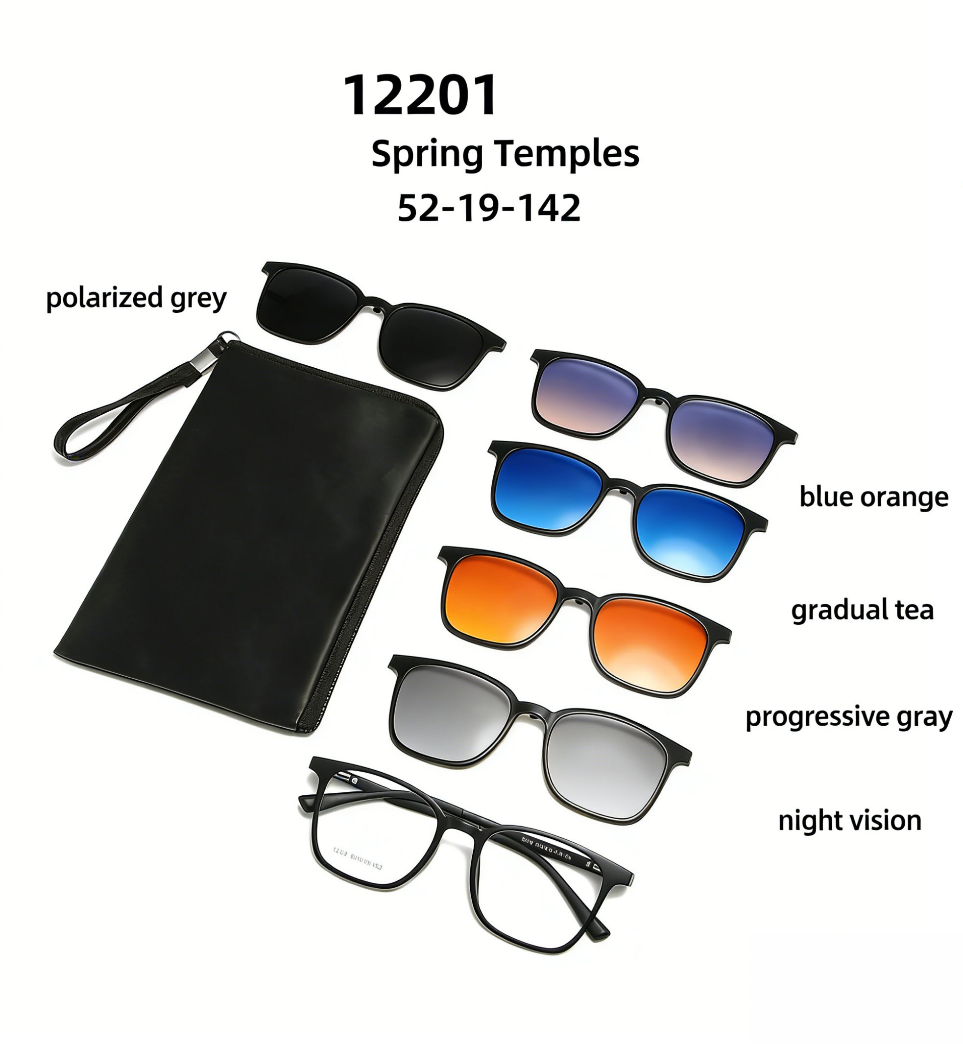 All-in-One Magnetic Polarized Sunglasses