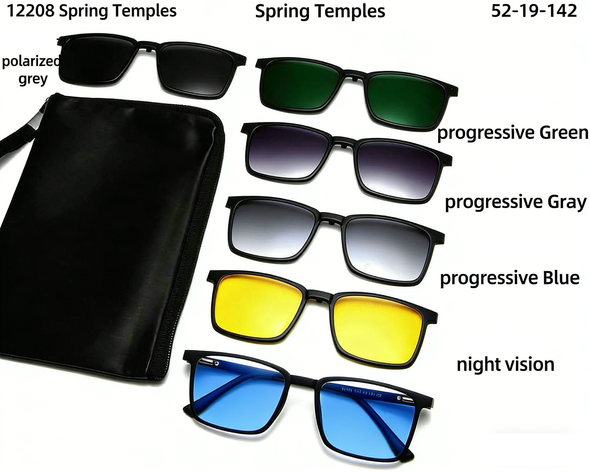 All-in-One Magnetic Polarized Sunglasses