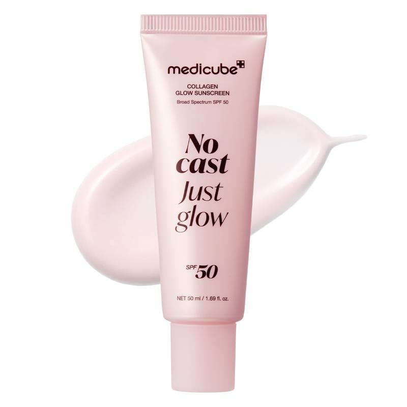 2-in-1 Primer & Sunscreen! ✨ No Cast Just Glow Collagen Sunscreen, Your Skin Gets Tenderer with Sun Exposure🌞