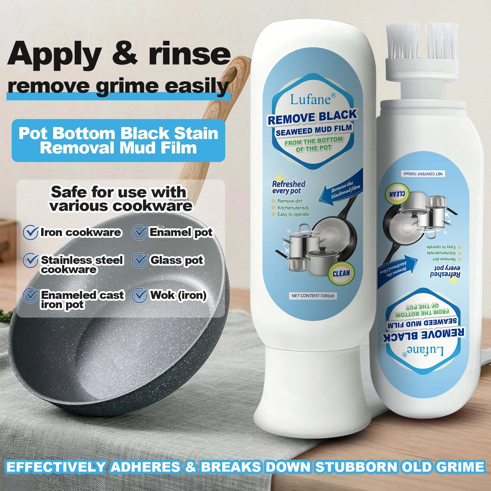 Lufane® Pot & Pan Black Stain Remover