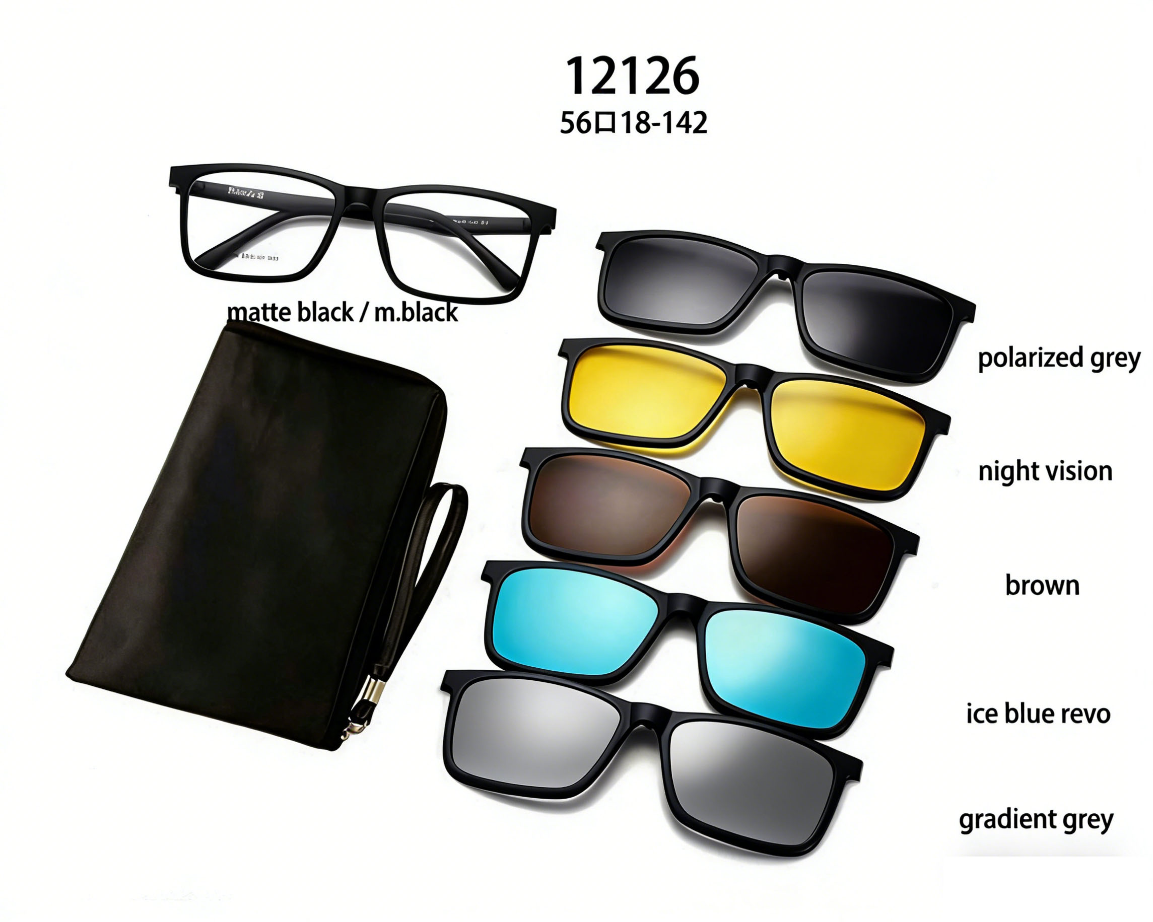 All-in-One Magnetic Polarized Sunglasses