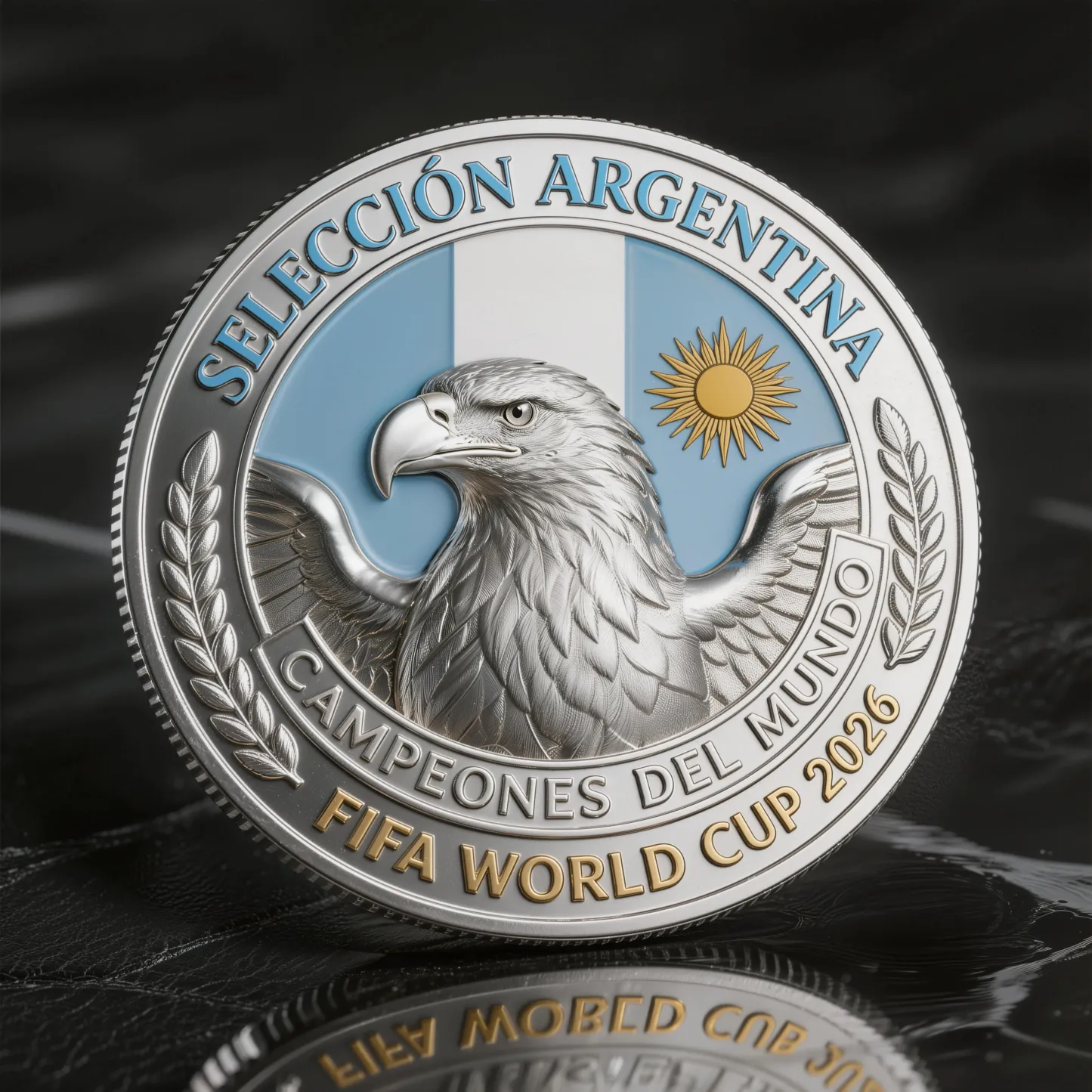 Argentina 2026 FIFA World Cup Limited Edition Commemorative Coin Campeones del Mundo — The Spirit of the Condor