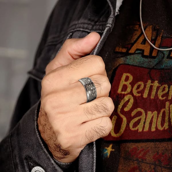 🎁1921 Classic Morgan Dollar Coin Ring