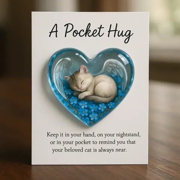 🎄Early Christmas Sale 49% OFF😺💖 Pocket Hug Cat Card--🎉