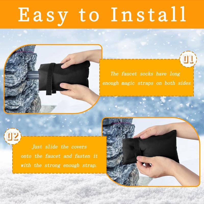 Outdoor Faucet Covers — Stop Burst Pipes Before They Happen This Winter