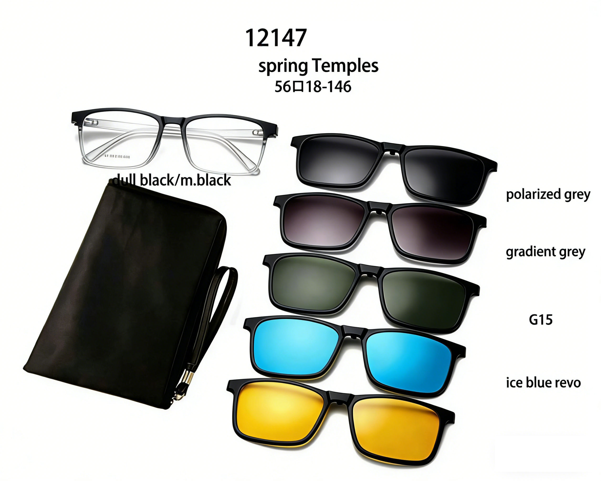 All-in-One Magnetic Polarized Sunglasses