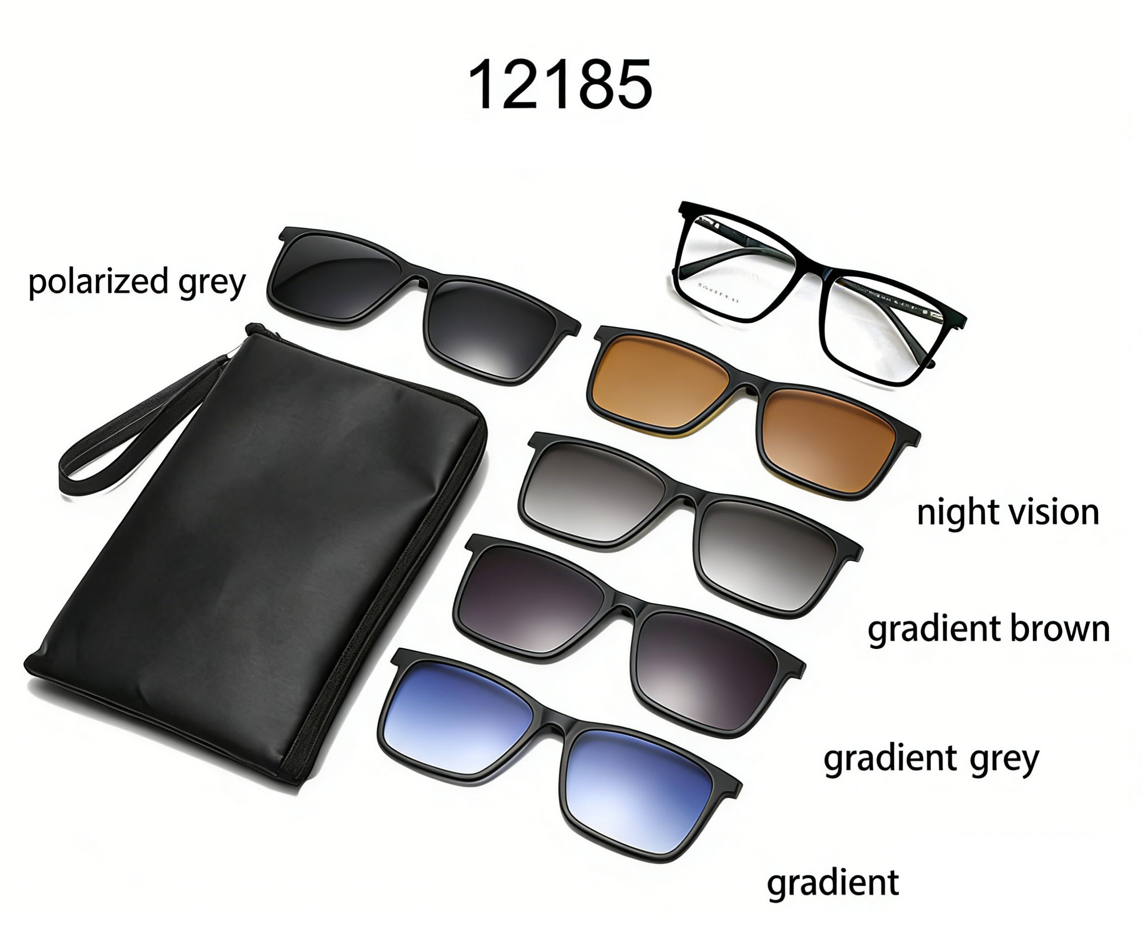 All-in-One Magnetic Polarized Sunglasses
