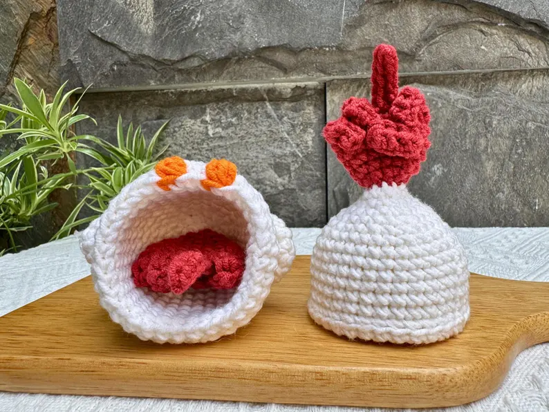 Fun Reversible Crochet Bird