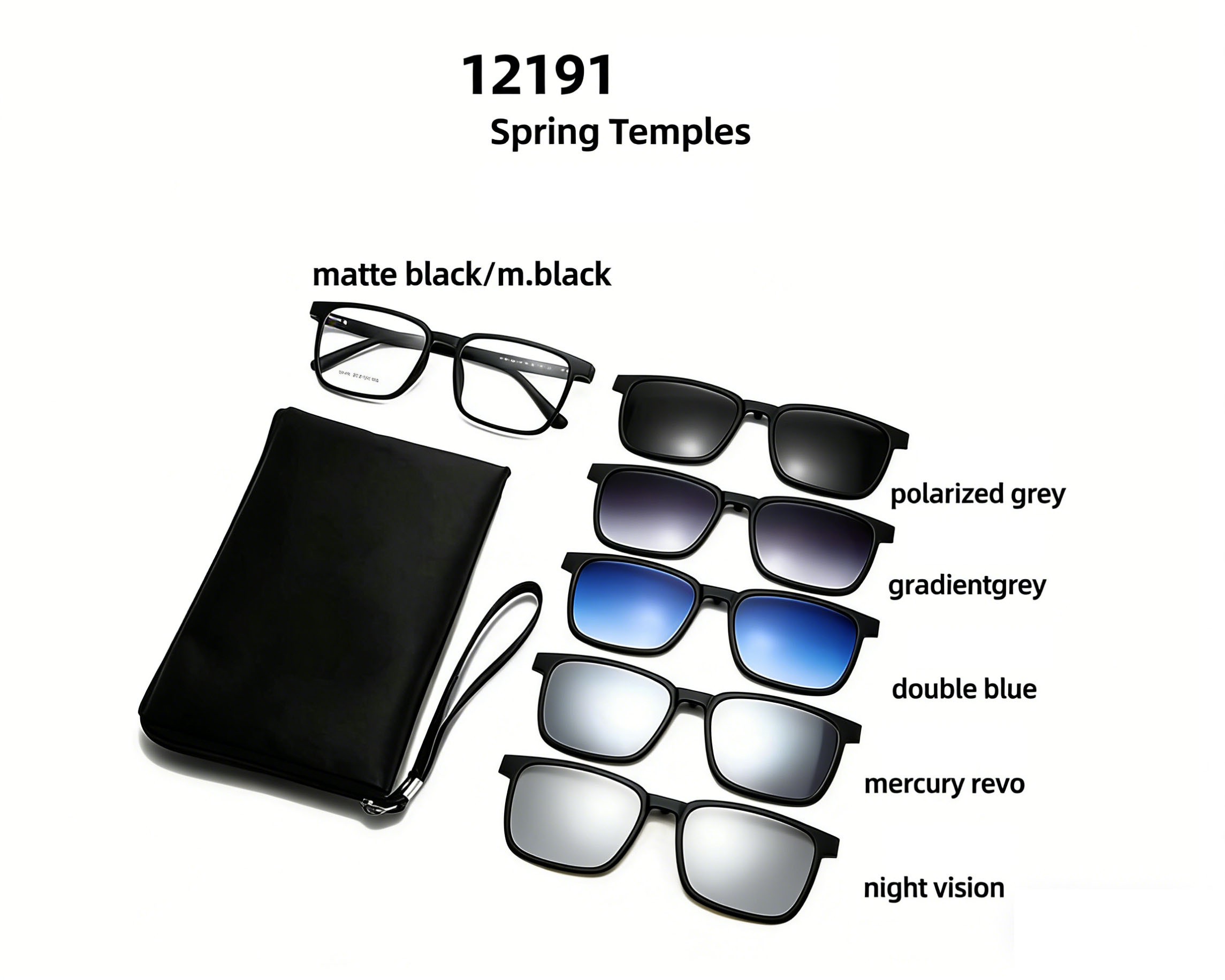 All-in-One Magnetic Polarized Sunglasses