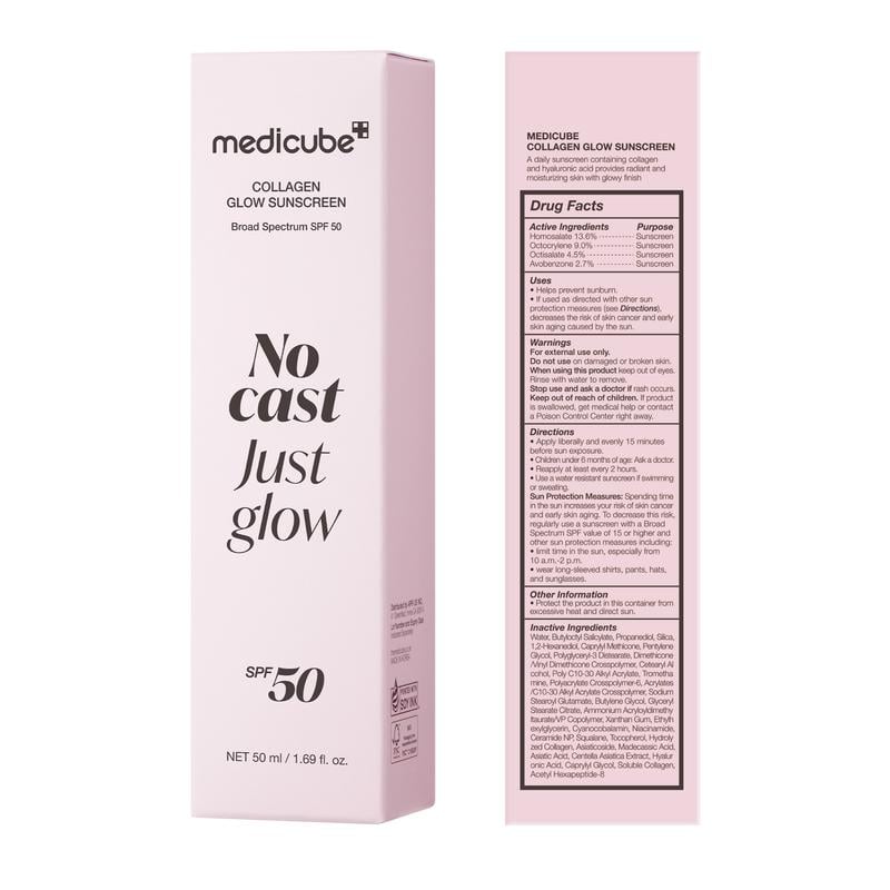2-in-1 Primer & Sunscreen! ✨ No Cast Just Glow Collagen Sunscreen, Your Skin Gets Tenderer with Sun Exposure🌞