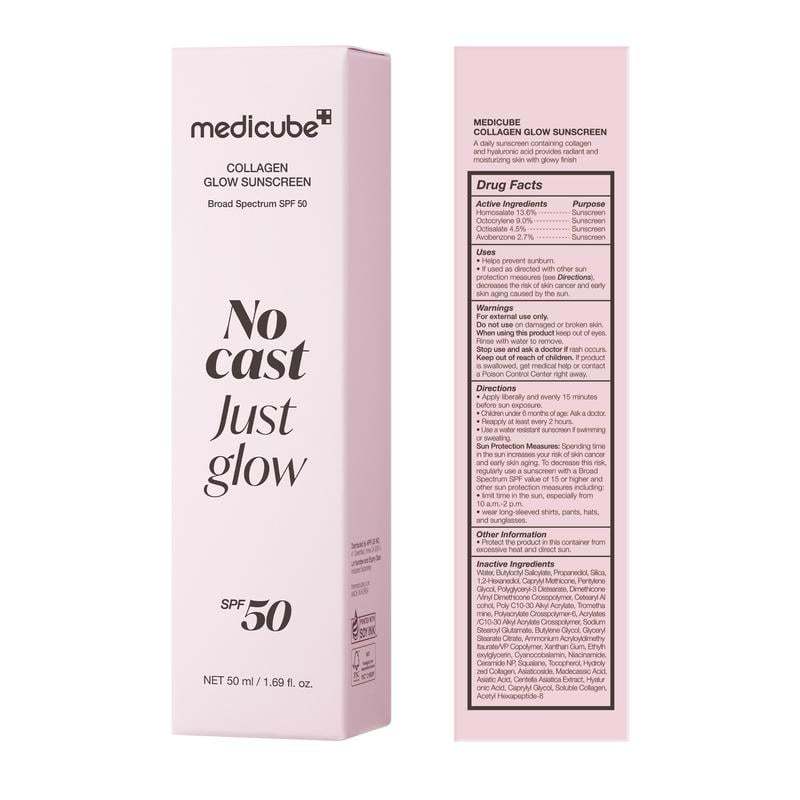 2-in-1 Primer & Sunscreen! ✨ No Cast Just Glow Collagen Sunscreen, Your Skin Gets Tenderer with Sun Exposure🌞