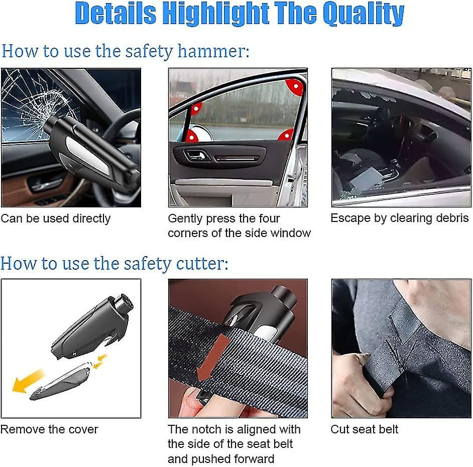 HOT SAVE 49%🔥Emergency Window Breaker & Seatbelt Cutter