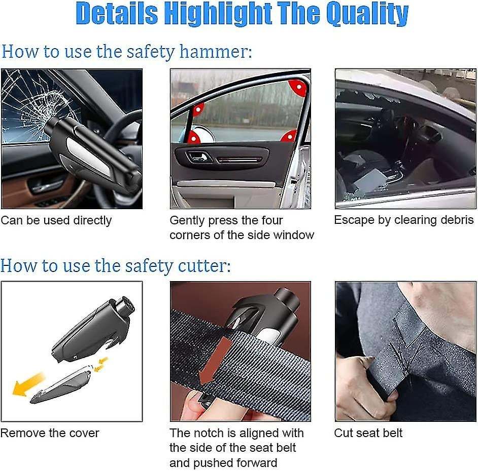 HOT SAVE 49%🔥Emergency Window Breaker & Seatbelt Cutter