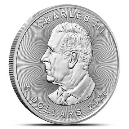 Last Day 60% OFF🔥🍁1 oz Canadian Silver Maple Leaf Coin (BU)