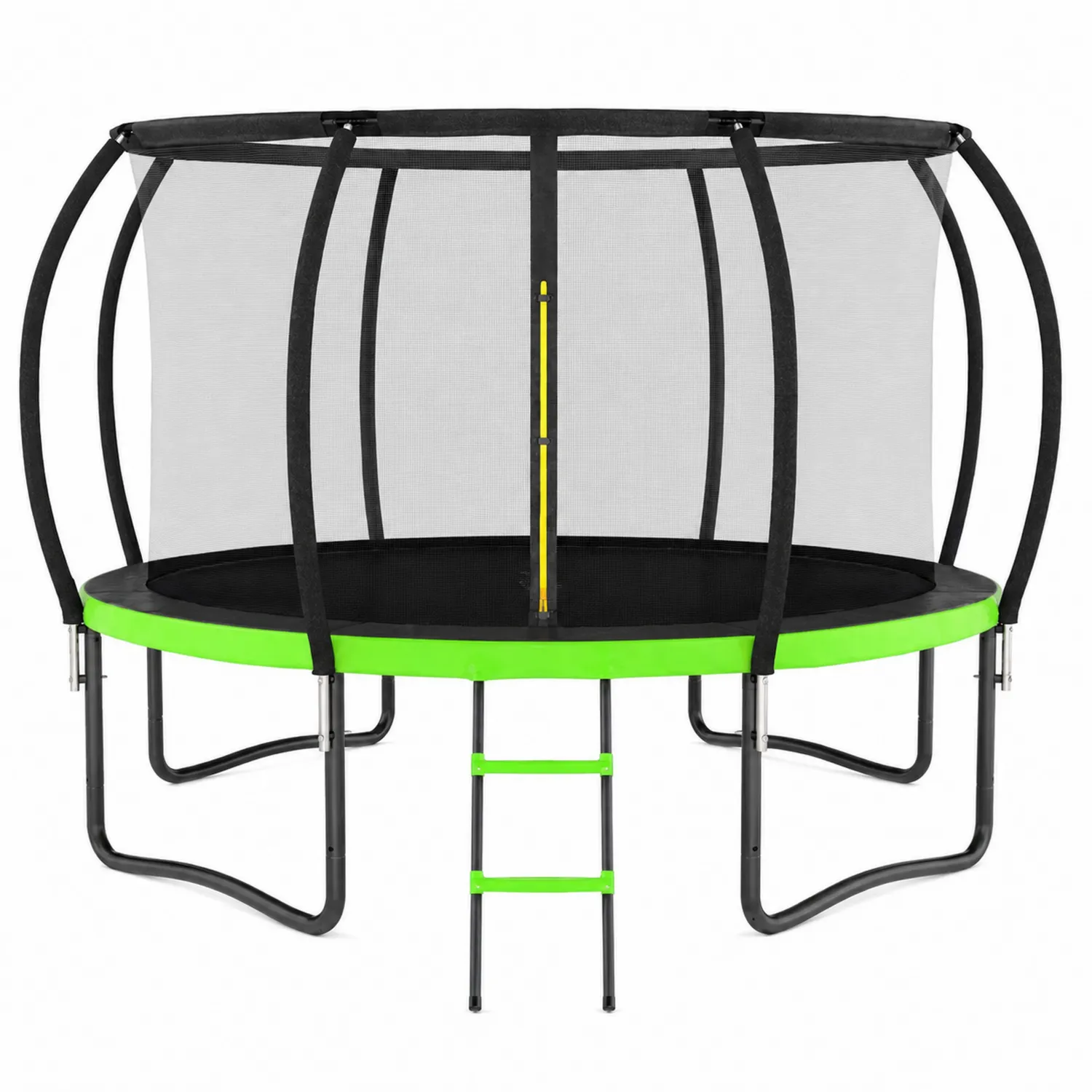 Trampolina Ogrodowa 305 cm Stalowa z Siatką Bezpieczeństwa