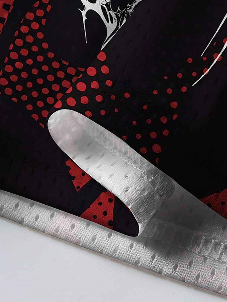His Wings Graphic Mesh Jersey
