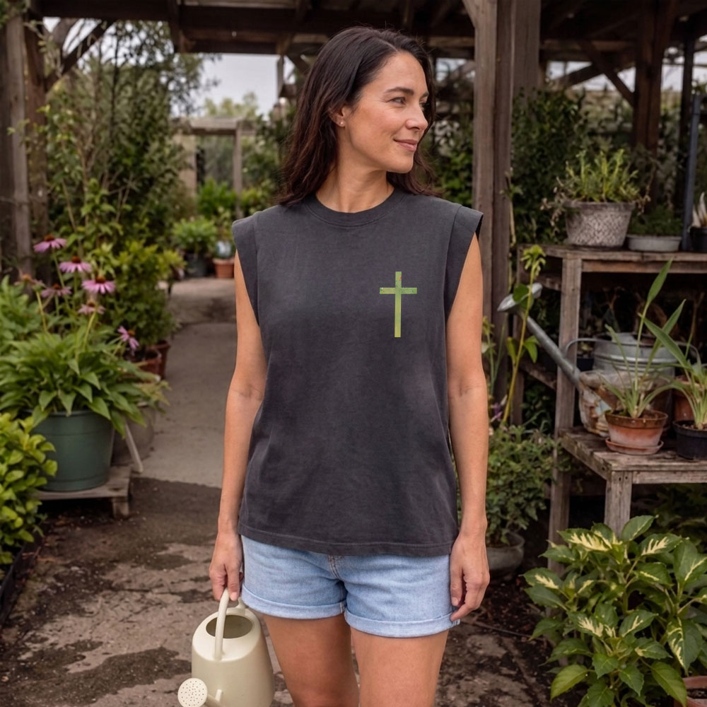 I Will Make Breath Enter You Christian Women's Washed Tank Top