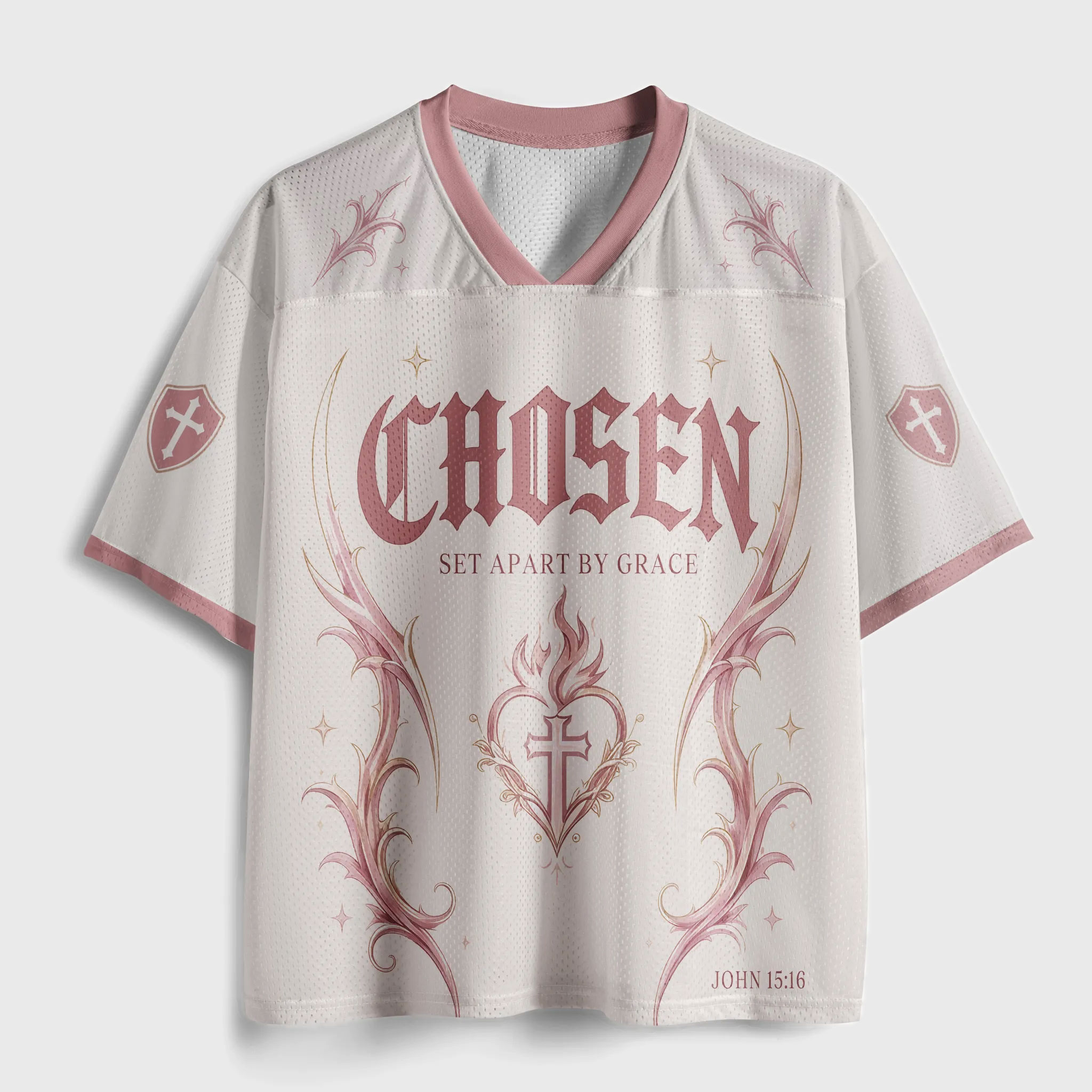 Chosen Set Apart By Grace Mesh Jersey