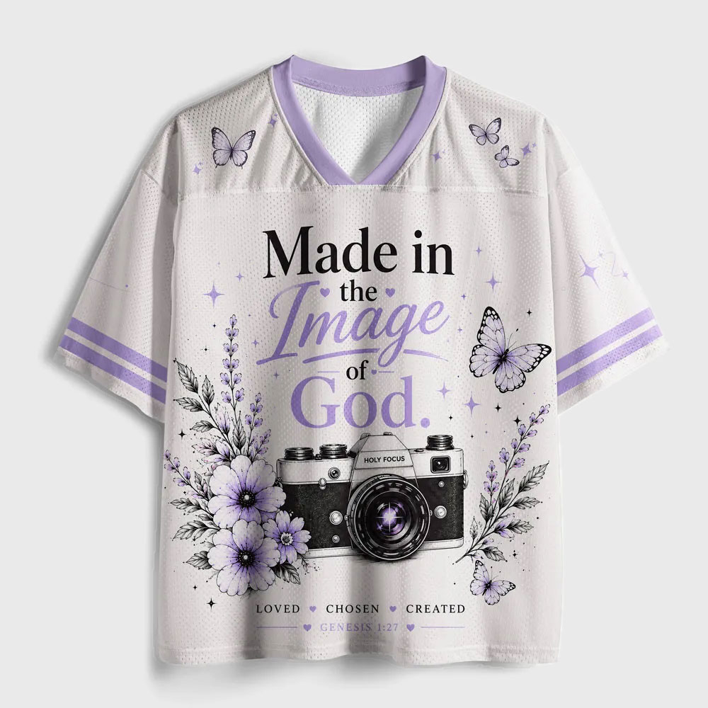 Made In Image Of God Mesh Jersey