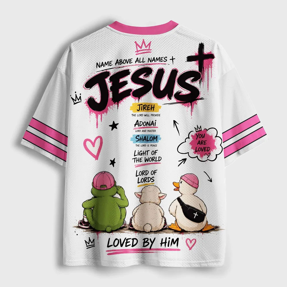 Name Above All Names Jesus Mesh Jersey