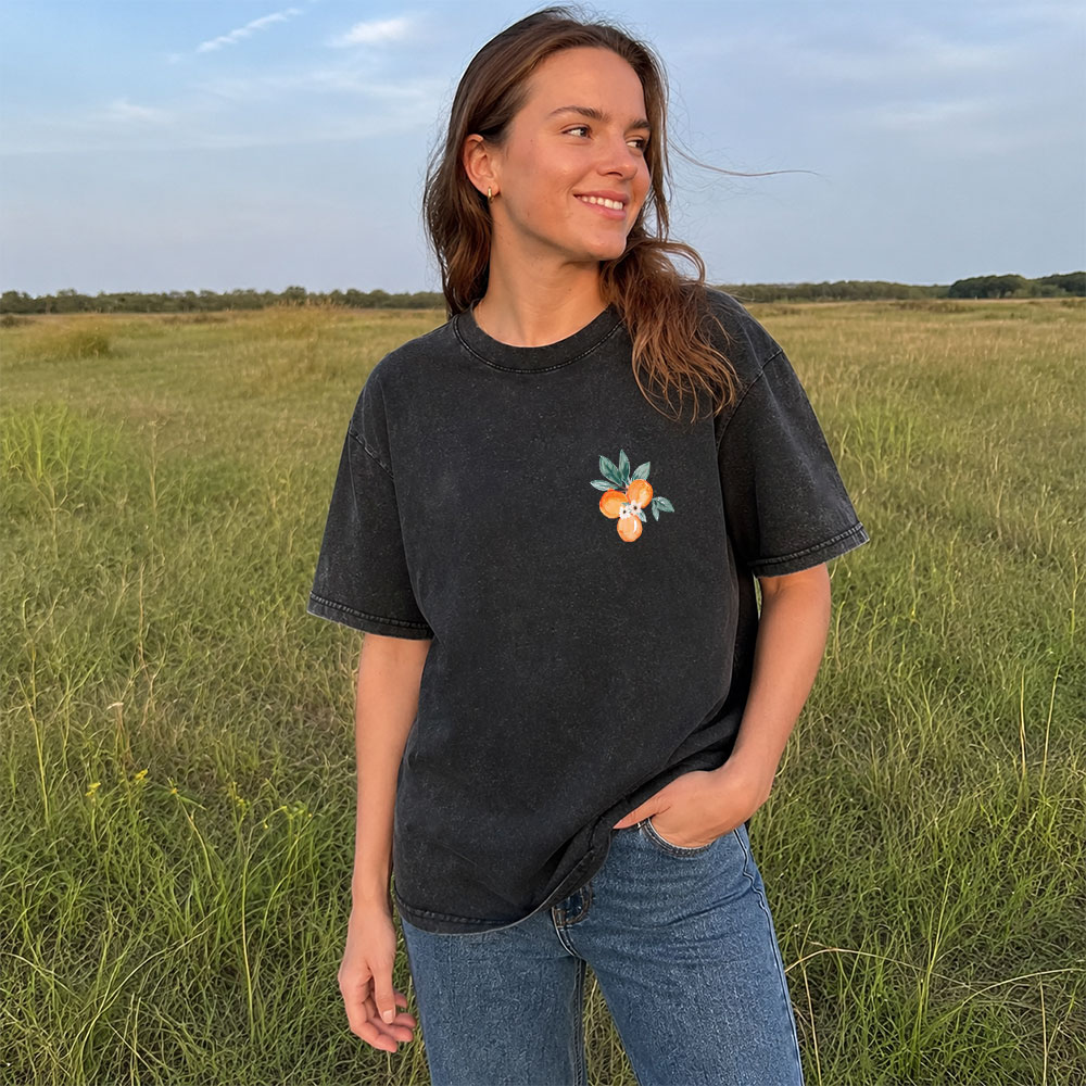 Stay Sweet Fruit Of The Spirit Christian Washed T-Shirt