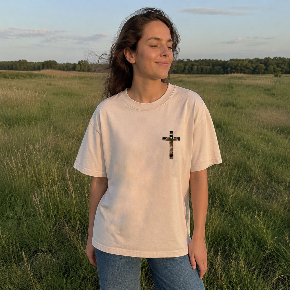 Take It Up With Jesus Christian Washed T-Shirt