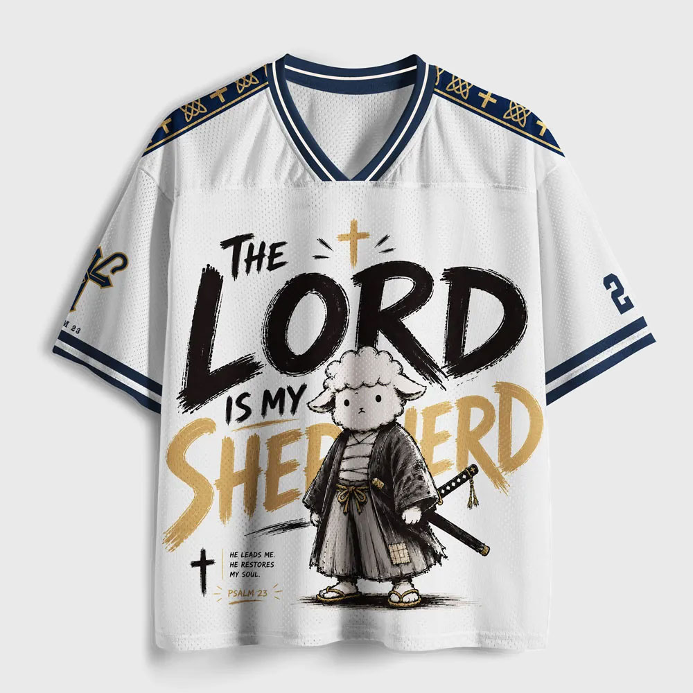 The Lord Is My Shepherd Mesh Jersey