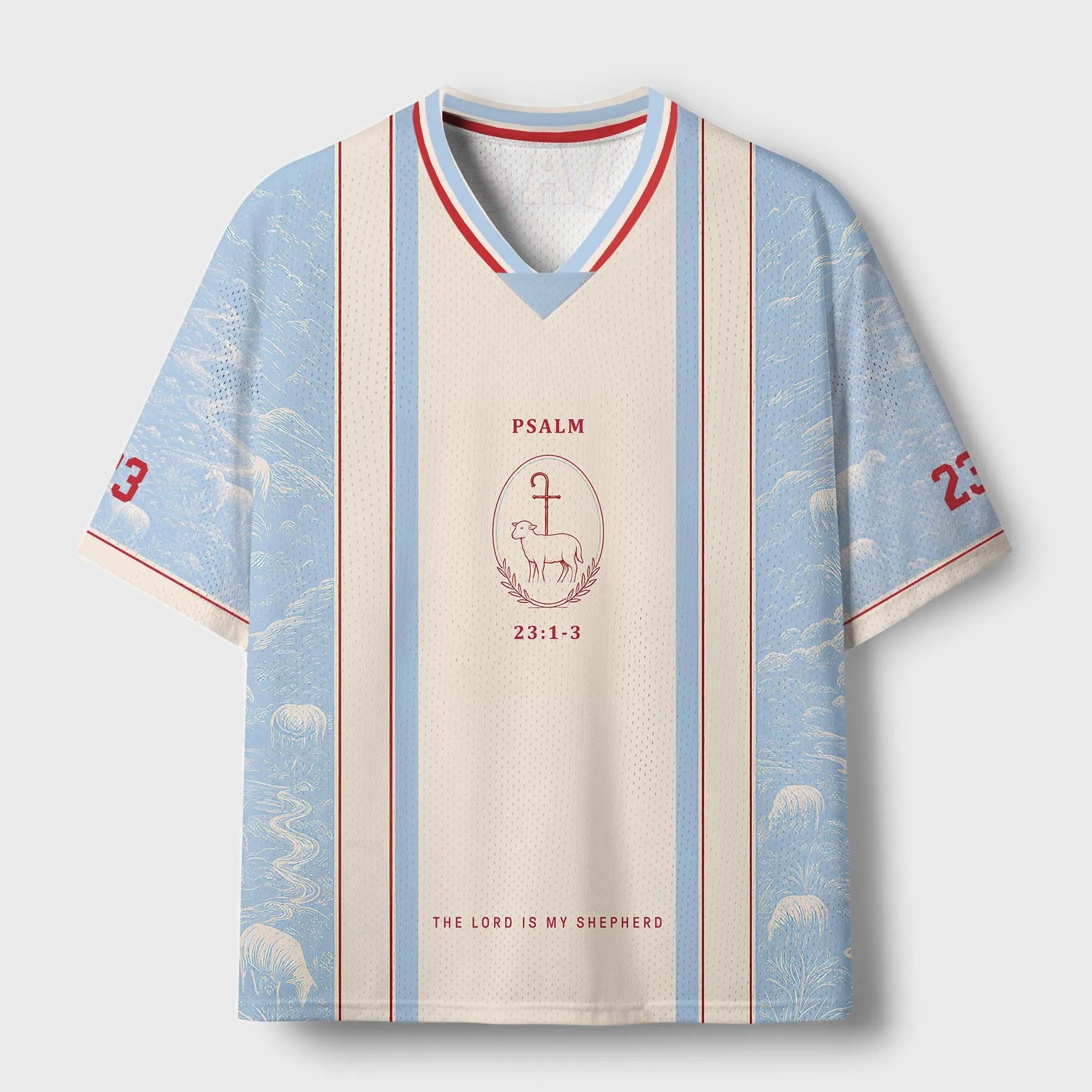 The Lord Is My Shepherd Mesh Jersey