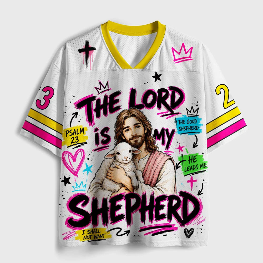 The Lord Is My Shepherd The Good Shepherd Mesh Jersey