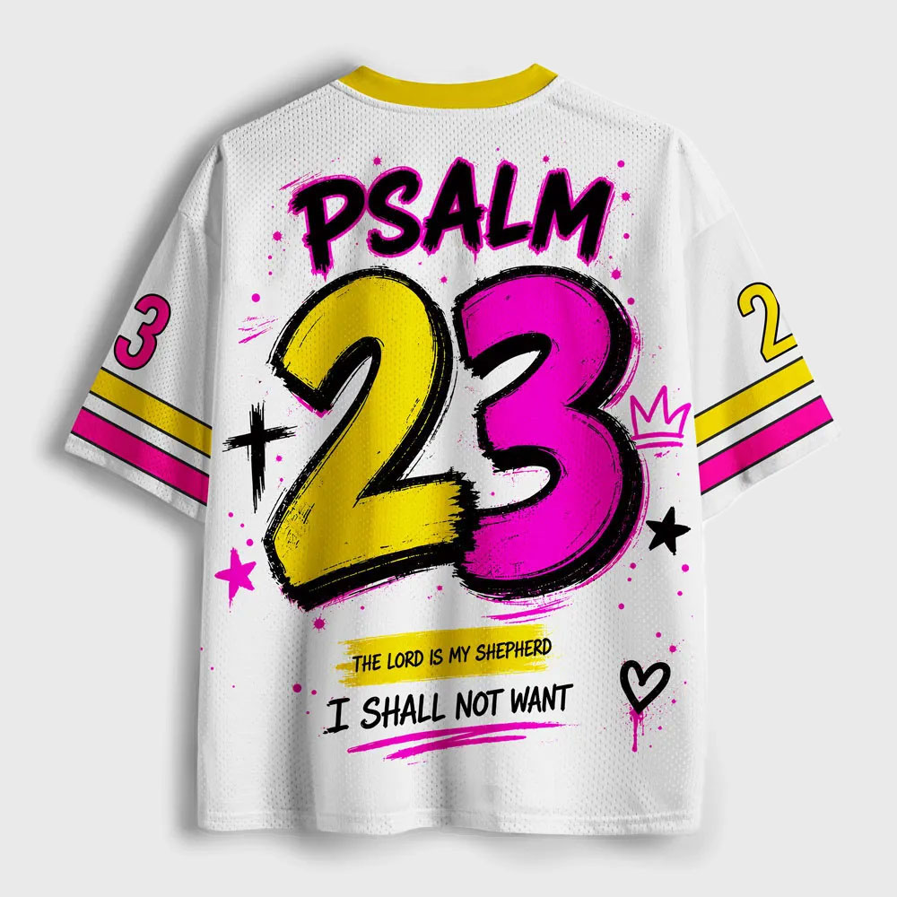 The Lord Is My Shepherd The Good Shepherd Mesh Jersey