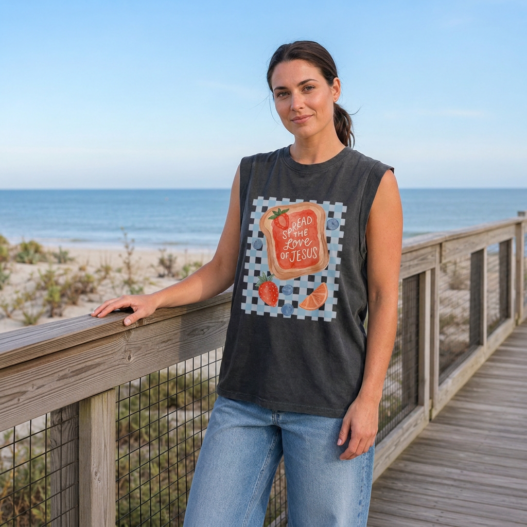 Women's Washed Tank Top