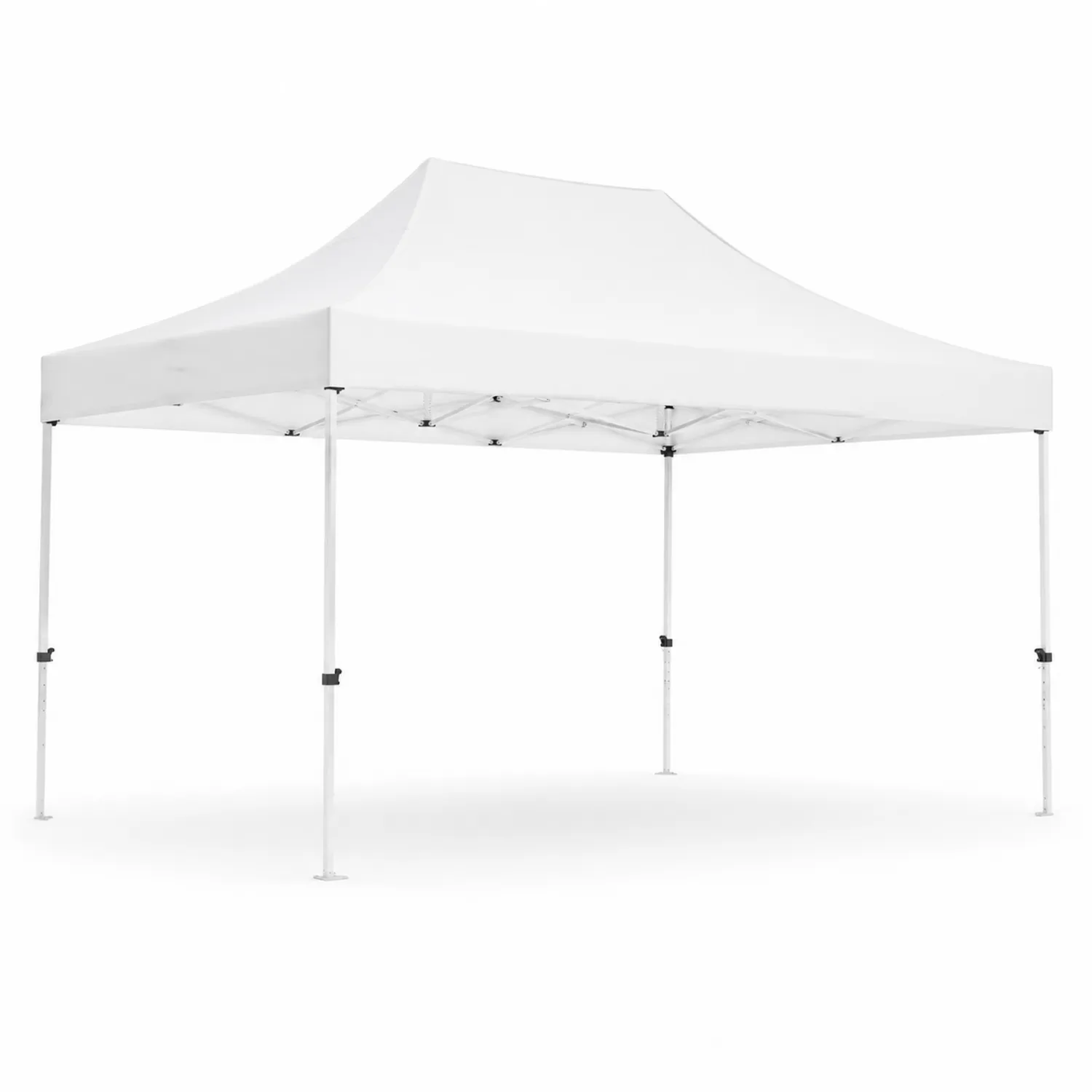 Faltpavillon 3x3 m Polyester Weiß