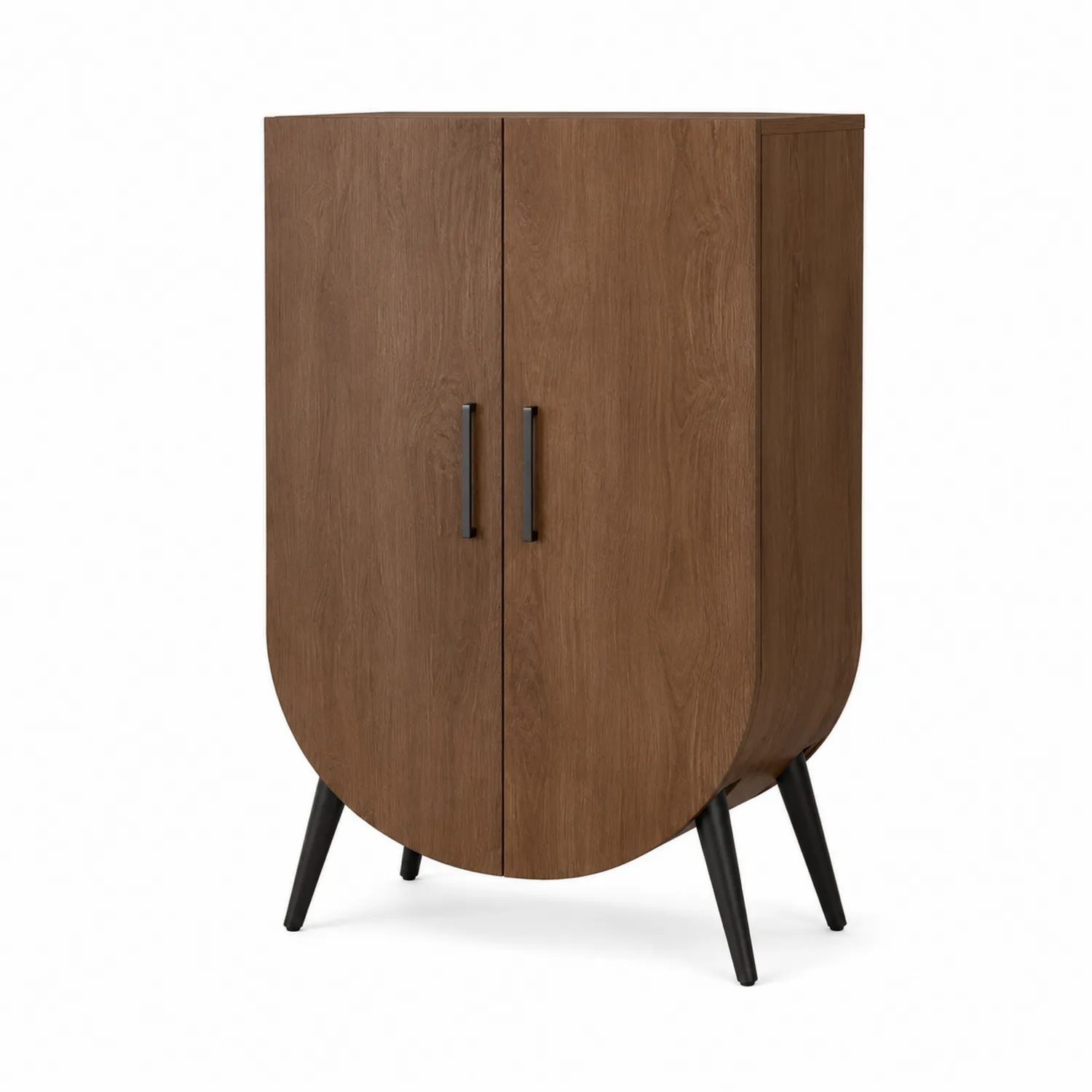 Armadio in Legno con Gambe in Metallo