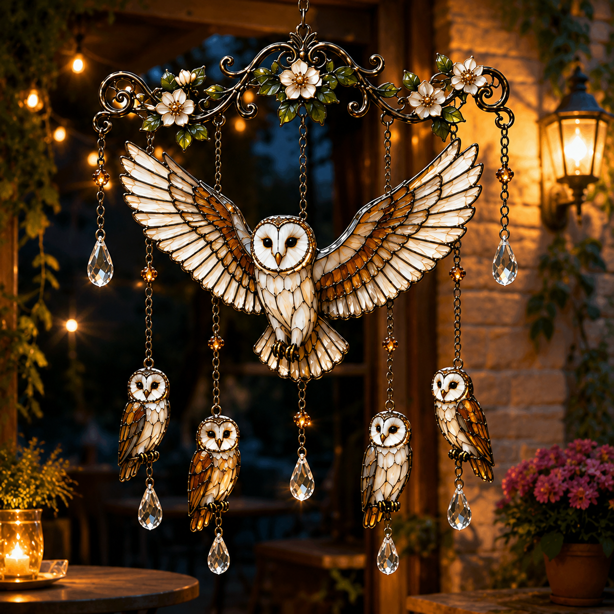 A Colorful Hummingbird Wind Chime for a More Romantic Home