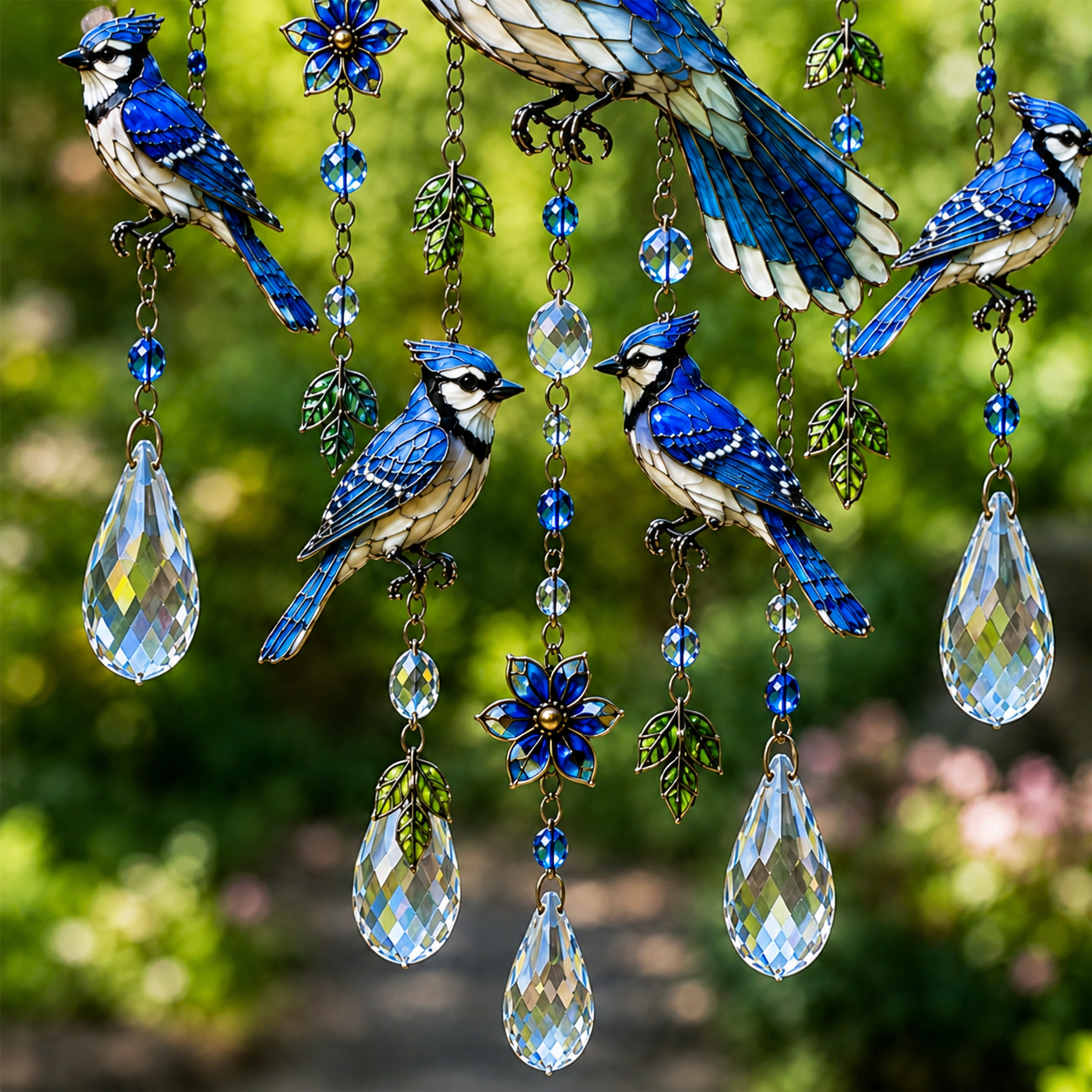 A Colorful Hummingbird Wind Chime for a More Romantic Home